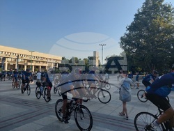 старт на велопрехода Дунав Ултра