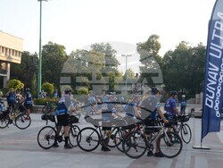 старт на велопрехода Дунав Ултра