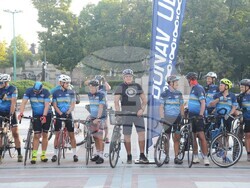 старт на велопрехода Дунав Ултра