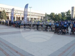 старт на велопрехода Дунав Ултра