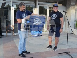 старт на велопрехода Дунав Ултра