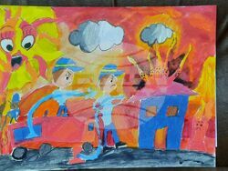 Снимка: Регионална дирекция “Пожарна безопасност и защита на населението“ – Търговище