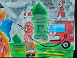 Снимка: Регионална дирекция “Пожарна безопасност и защита на населението“ – Търговище