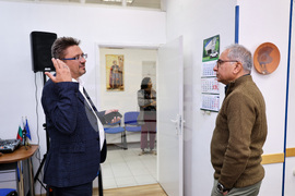 Национален пресклуб на БТА Пловдив - Индийска новинарска агенция - директор - посещение