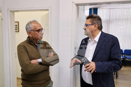 Национален пресклуб на БТА Пловдив - Индийска новинарска агенция - директор - посещение