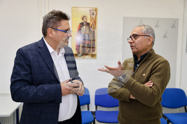 Национален пресклуб на БТА Пловдив - Индийска новинарска агенция - директор - посещение