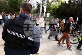Протест срещу наредбата за дрогирани шофьори