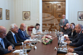 Румен Радев - „Gastrade” и „Copelouzos Group“ - среща