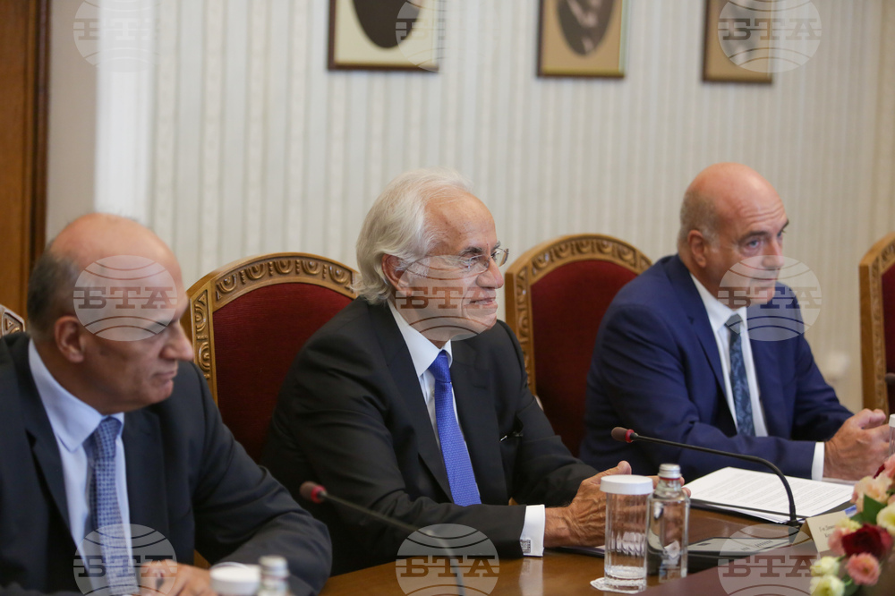 Румен Радев - „Gastrade” и „Copelouzos Group“ - среща