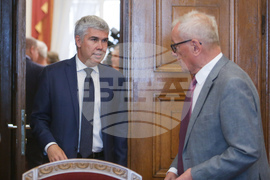 Румен Радев - „Gastrade” и „Copelouzos Group“ - среща