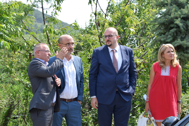 Министър Меджидиев посети община Сандански и проведе работна среща с кмета Стоянов!