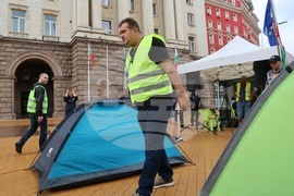 Гражданско движение БОЕЦ - Георги Георгиев - протест 