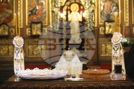 Храм „Св. Вмчца Неделя“ - патриарх Неофит - заупокойна света литургия