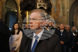 Храм „Св. Вмчца Неделя“ - патриарх Неофит - заупокойна света литургия