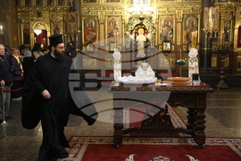 Храм „Св. Вмчца Неделя“ - патриарх Неофит - панихида