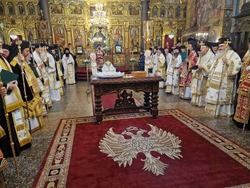 Храм „Св. Вмчца Неделя“ - патриарх Неофит - панихида