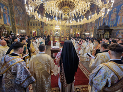 Храм „Св. Вмчца Неделя“ - патриарх Неофит - панихида