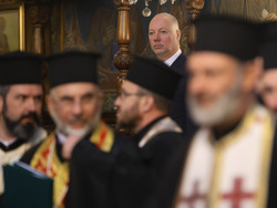 Храм „Св. Вмчца Неделя“ - патриарх Неофит - панихида