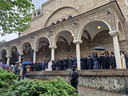 Храм „Св. Вмчца Неделя“ - патриарх Неофит - панихида