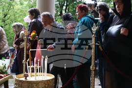 Храм „Св. Вмчца Неделя“ - патриарх Неофит - панихида