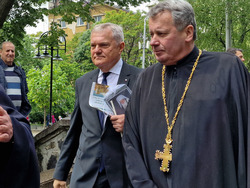 Храм „Св. Вмчца Неделя“ - патриарх Неофит - панихида