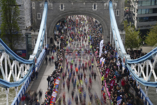 Организаторите на Маратона на Лондон ще се опитат да подобрят световния рекорд за най-много участници, които се очаква да завършат състезанието на 27 април