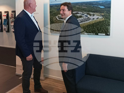 Министър Крум Зарков с Ким Екхауген, директор на международно сътрудничество, Норвежка Корекционна служба