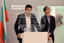 МВнР - Кирил Петков - Теодора Генчовска - брифинг