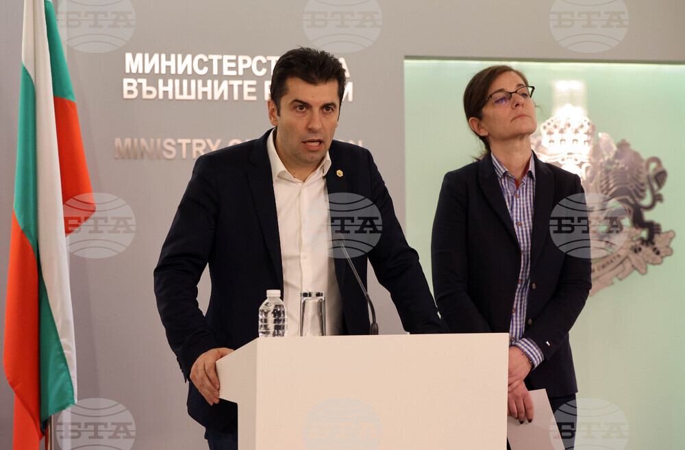 МВнР - Кирил Петков - Теодора Генчовска - брифинг