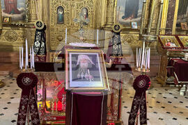 Турция - заупокойна света литургия и панихида - 40 дни от кончината на българския патриарх Неофит