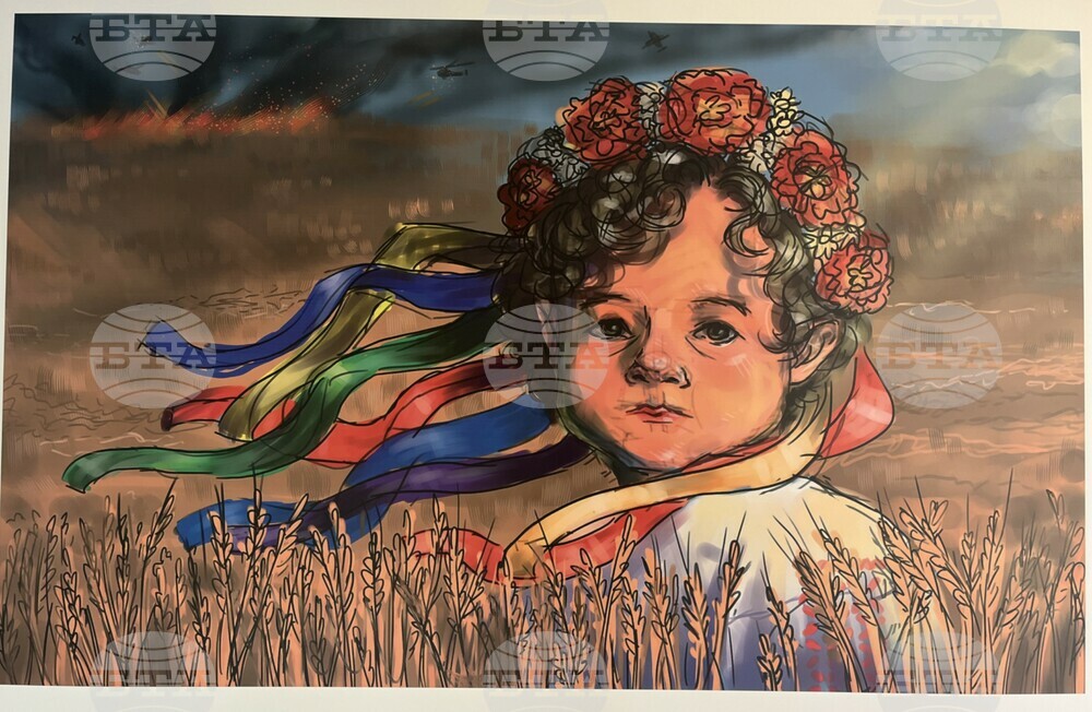 Ukraine War Horrors to Be Shown in Sofia Exhibition of Photos and Children's Drawings