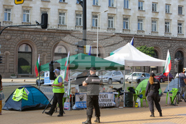 Гражданско движение БОЕЦ - протест