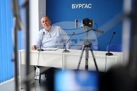 Национален пресклуб на БТА Бургас - "Българската следа в космоса" - Слави Костадинов