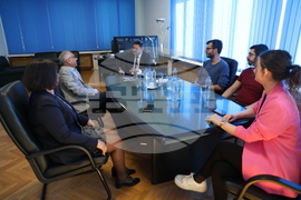 Кирил Вълчев - Виджай Джоши  - среща