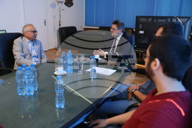 Кирил Вълчев - Виджай Джоши  - среща