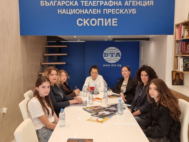 Република Северна Македония - Националният пресклуб на БТА в Скопие - ЛИК - "Българската следа в космоса"