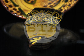 Бургас - сграфито керамика - експозиция