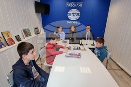 Румъния - Национален пресклуб на БТА Букурещ - ЛИК - "Българската следа в космоса"