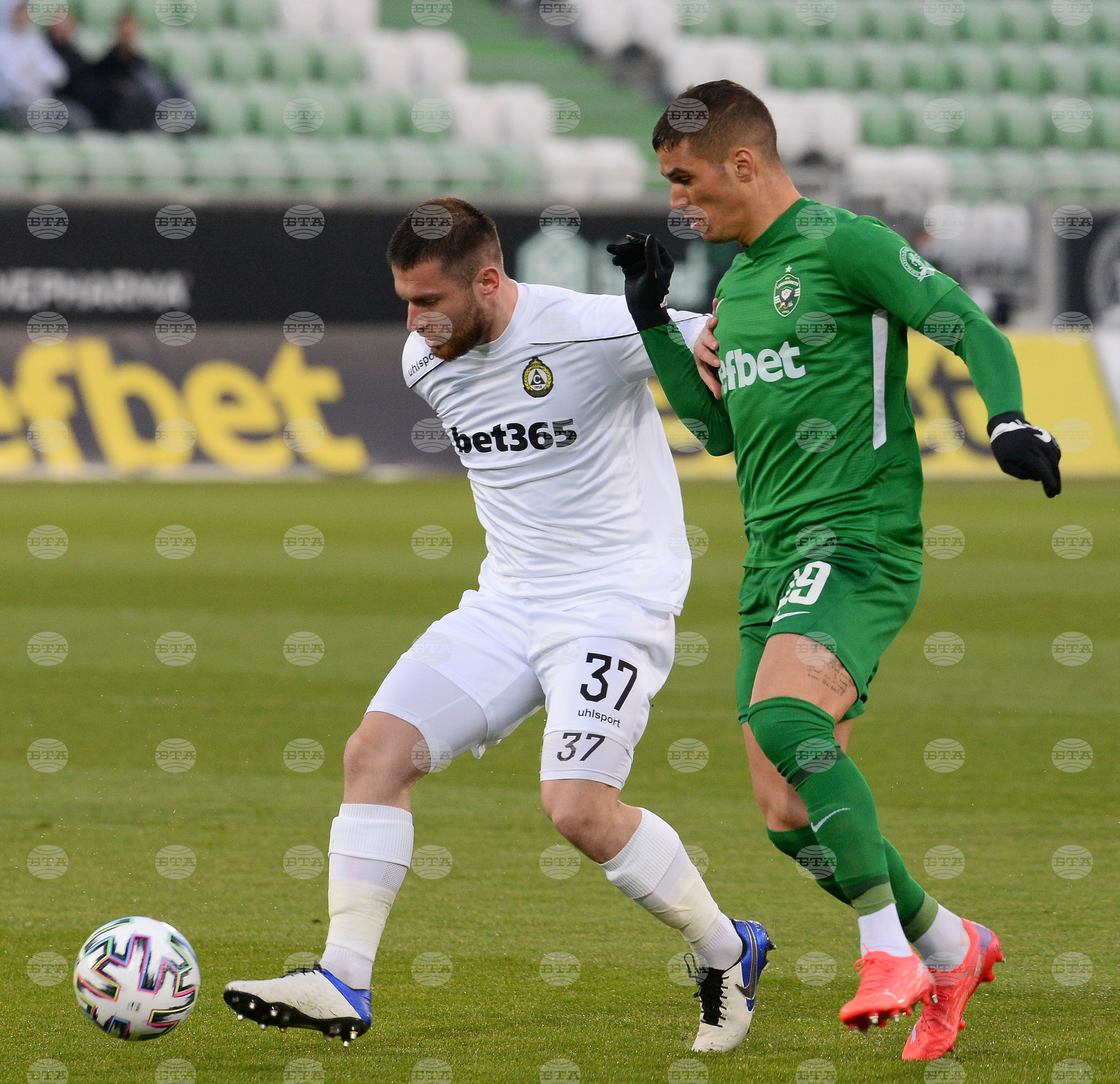 Разград - футбол - Лудогорец - Славия