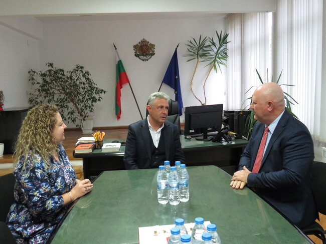 Областният управител на област Шумен проф. Добромир Добрев се срещна с министъра на образованието и науката проф. Галин Цоков 