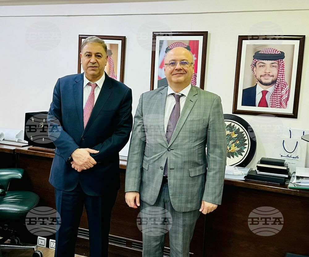 Bulgarian Ambassador in Amman Confers with Head of Arab Potash Company