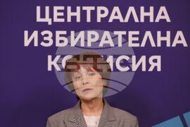 Централна избирателна комисия (ЦИК) - брифинг - Росица Матева