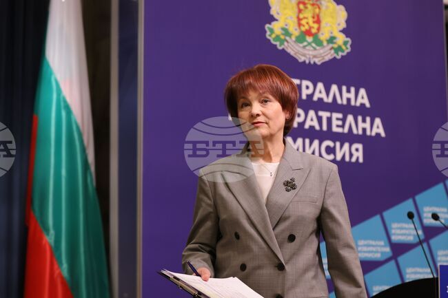 Централна избирателна комисия (ЦИК) - брифинг - Росица Матеева