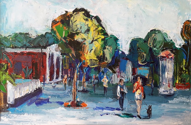 На национален пленер по живопис "Хасково - вдъхновение" 2022