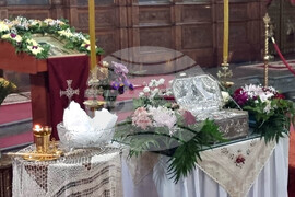 Видин - мощи Св. Лука - поклонение