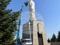Дейности за защита на статуята на Света Богородица в Хасково 