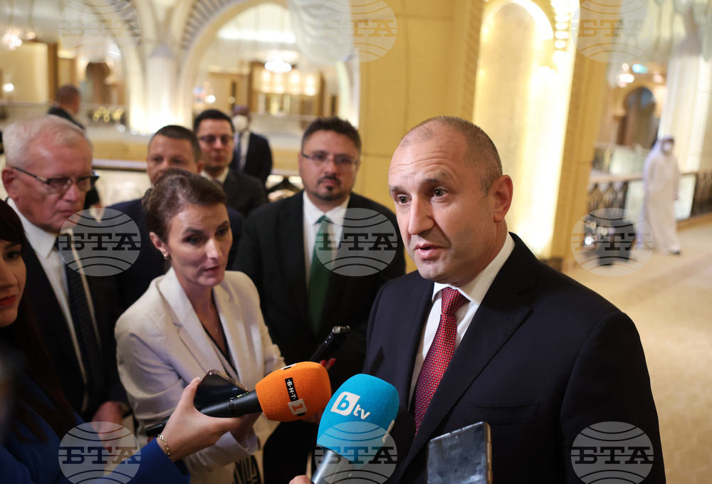 President Radev: Bulgaria Can Help Upgrade EU's Ties with Persian Gulf Countries