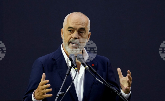 Премиерът на Албания изнесе реч пред Кнесета, в която говори за спасяването на евреите от албанците и необходимостта „Хамас“ да се разоръжи