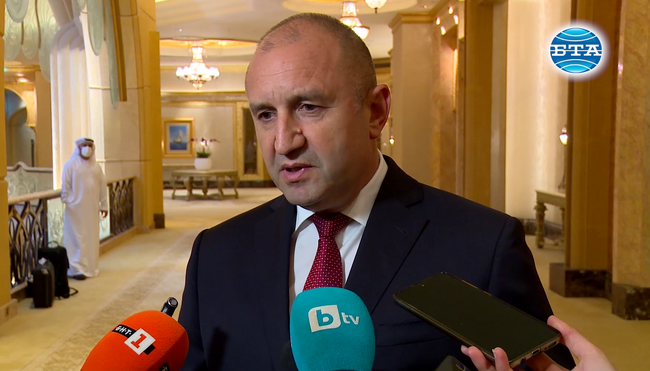 България може да бъде фактор за изграждане на сътрудничество между арабските страни и ЕС, заяви Румен Радев