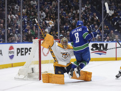 Predators Canucks Hockey